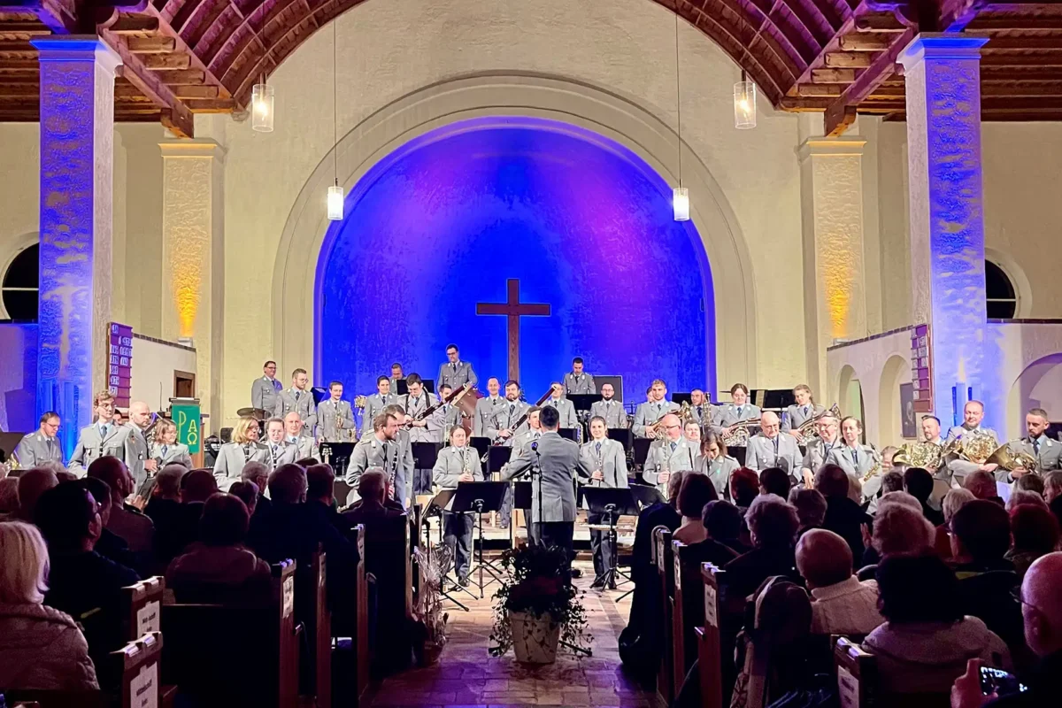 Benefizkonzert Heeresmusikkorps in St. Nicolai Kirche Oranienburg