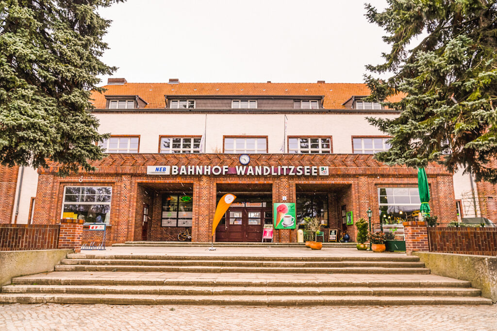 Tourist-Information im Bahnhof Wandlitzsee
