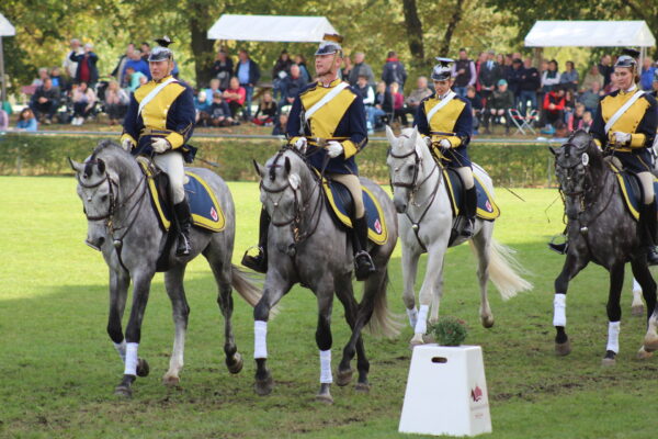 Dressurquadrille, Foto: Björn Schroeder