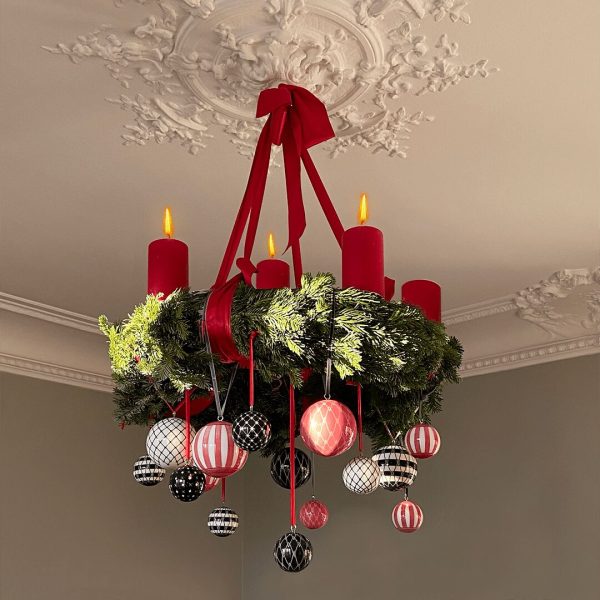 Adventskranz 3.Advent Weihnachtskugeln, Foto: Hedwig Bollhagen Werkstätten für Keramik GmbH, Lizenz: Hedwig Bollhagen Werkstätten für Keramik GmbH