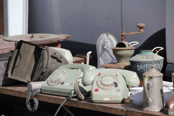 Flohmarkt Friedrichsthal, Foto: Anet Hoppe