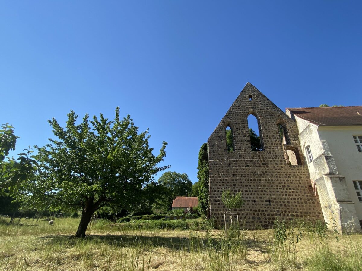 Klostergarten, Foto: Elisabeth Kluge, Lizenz: Tourist-Information Zehdenick