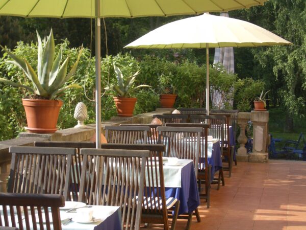 Schloss Ziethen - Ostterrasse, Foto: Schloss Ziethen, Lizenz: Schloss Ziethen