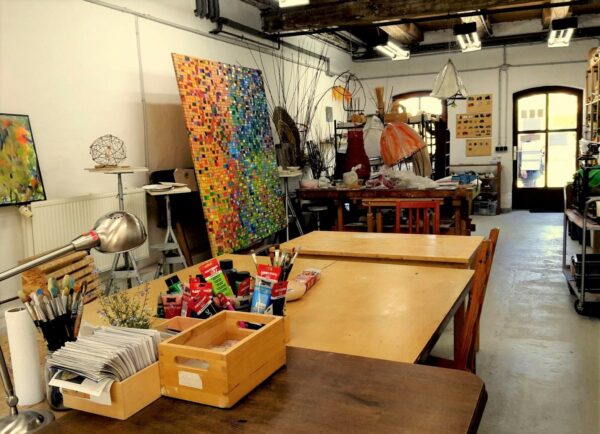 Unser Atelier, Foto: Annette Friese-Maas , Lizenz: Hiram Haus Neudorf e. V.