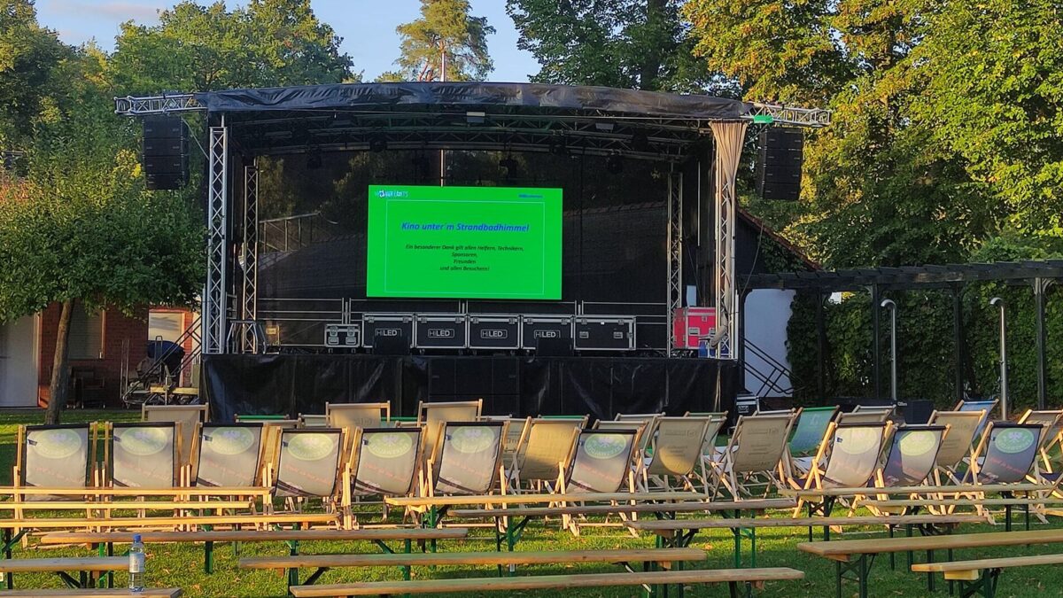 Kino unter'm Sternenhimmel, Foto: Archiv lauf-fuchs, Lizenz: lauf-fuchs