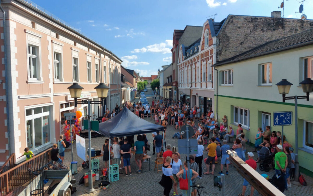 Fête de la Musique , Foto: Elisabeth Kluge, Lizenz: Tourist-Information Zehdenick