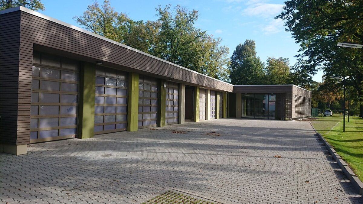 Neubau Friedhofsverwaltung, Foto: Steffen Weber, Lizenz: Steffen Weber
