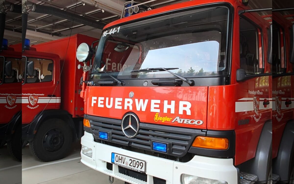Feuerwehr Zehdenick, Foto: Elisabeth Kluge, Lizenz: Tourist-Information Zehdenick