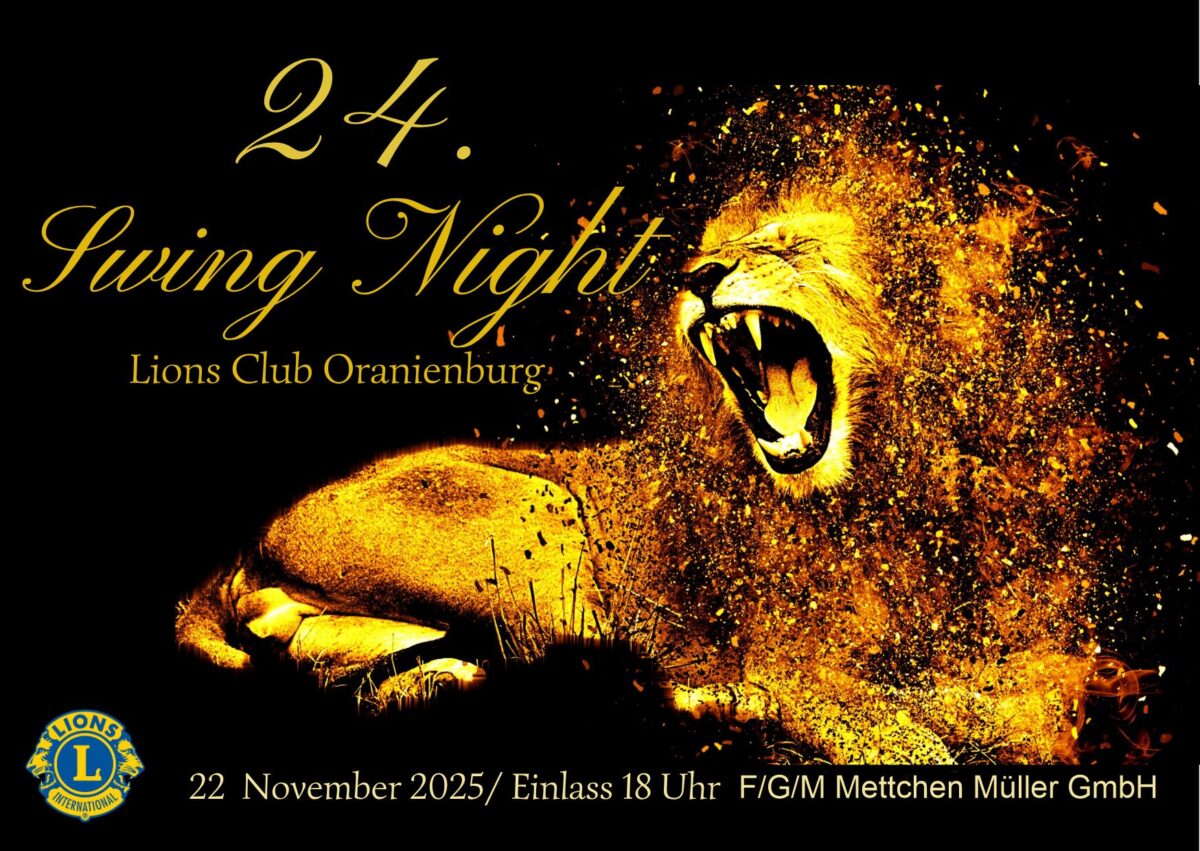 Swing Night 2025, Foto: Lionsclub Oranienburg, Lizenz: Lionsclub Oranienburg