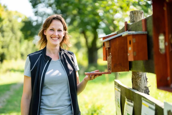 Reikja Priemuth, Leiterin des Grünen Klassenzimmers