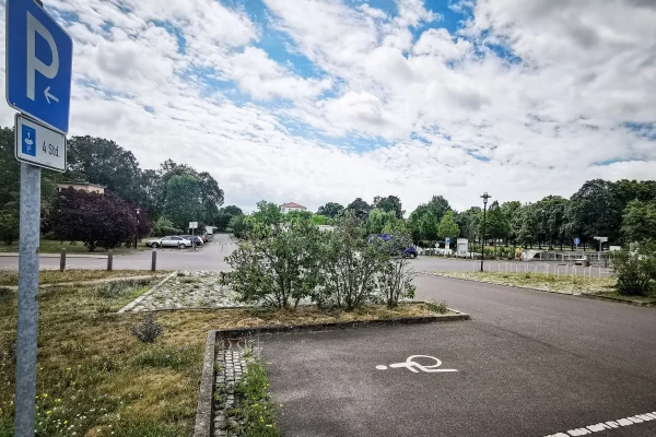 Parkplatz Rungestraße am Reisemobilstellplatz
