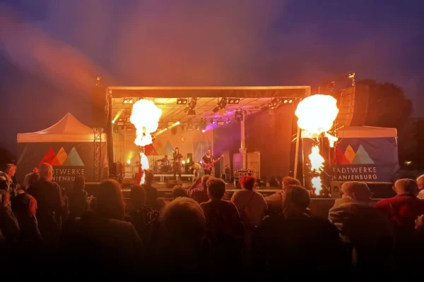 Stadtfest Oranienburg Bühnenshow